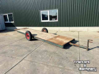 Ramp trailer  oprijkar eigenbouw