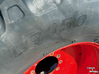 Wheels, Tyres, Rims & Dual spacers Trelleborg 710/70R38  &  600/65R28
