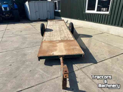 Ramp trailer  oprijkar eigenbouw