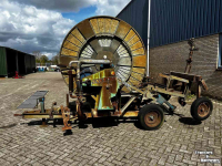 Irrigation hose reel Nettuno Regenhaspel beregingshaspel met pomp