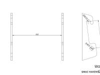 Other attachments and accessories Qmac Aanlashaken voor GIANT Standaard loaders