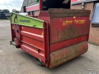 Silage-block distribution wagon Strautmann BVW 214 Blokkenwagen doseerwagen voermachines