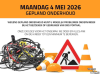 Other tractors and accessories  Gepland onderhoud maandag 4 mei 2026