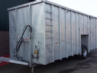 Manure container  Gegalvaniseerde mestcontainer