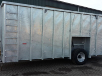 Manure container  Gegalvaniseerde mestcontainer