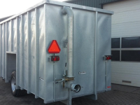 Manure container  Gegalvaniseerde mestcontainer