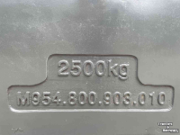 Frontweights Fendt 2500kg gewicht
