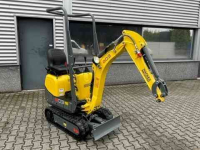 Mini-Excavator Wacker Neuson 803 minigraver met snelwissel en 3 bakken