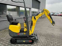 Mini-Excavator Wacker Neuson 803 minigraver met snelwissel en 3 bakken