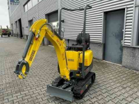 Mini-Excavator Wacker Neuson 803 minigraver met snelwissel en 3 bakken