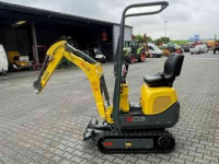 Mini-Excavator Wacker Neuson 803 minigraver met snelwissel en 3 bakken