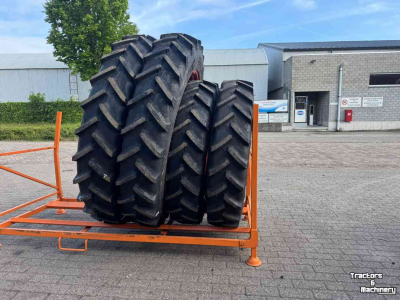 Wheels, Tyres, Rims & Dual spacers  300/95R46 & 270/95R32