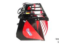 Silage Grabbucket / Grabfork Qmac Krokodillenbak 240cm met Euro aankoppeling