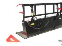 Silage Grabbucket / Grabfork Qmac Krokodillenbak 240cm met Euro aankoppeling