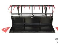 Silage Grabbucket / Grabfork Qmac Krokodillenbak 240cm met Euro aankoppeling