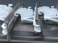 Rubber yard scraper Hofstede CW1 CW10 CW3 CW30 2.0M 2.6M 3.0M  rubberschuif modderschuif rubber modder blubber schuif