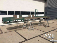 Conveyor  6100X380 MM TRANSPORTBAND VLAKKE BAND FLAT BELT CONVEYOR BELT FLACHBAND FÖRDERBAND