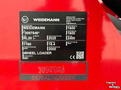Wheelloader Weidemann 1160
