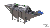 Other cleaning and sweeping machines and accessories MCR Rvs trommelwasser drum washer waschanlage