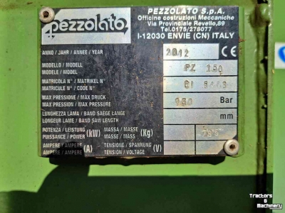 Wood shredder Pezzolato pz 150