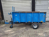 Dumptrailer Jako Tiger 20 S kipper kiepwagen kippertje kiepertje landbouwkieper landbouwkipper compact