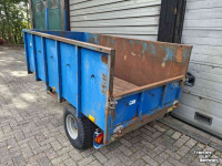 Dumptrailer Jako Tiger 20 S kipper kiepwagen kippertje kiepertje landbouwkieper landbouwkipper compact