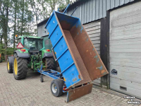 Dumptrailer Jako Tiger 20 S kipper kiepwagen kippertje kiepertje landbouwkieper landbouwkipper compact