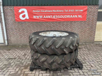 Wheels, Tyres, Rims & Dual spacers Good Year 18.4 R38 30%