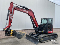 Mini-Excavator Yanmar SV100-7 incl. vaste Engcon (serv. 58382)