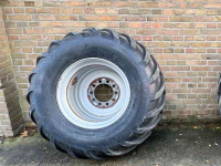Wheels, Tyres, Rims & Dual spacers Trelleborg 500/60R22.5 60%