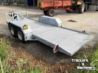 Low loader / Semi trailer Heuvelmans Oprijwagen