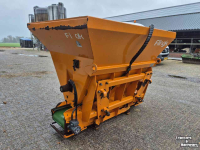 Sawdust spreader for boxes Flingk ZX 1500 instrooibak euro aansluiting boxenstrooier