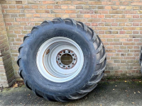 Wheels, Tyres, Rims & Dual spacers Trelleborg 500/60R22.5