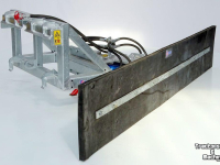 Rubber yard scraper Qmac 210 HYDR SCHUIN SCHAFFER BORD