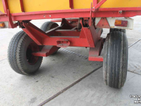 Dumptrailer Miedema Kipwagen kiepwagen kipper kieper tandemas houten schotten