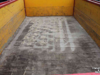 Dumptrailer Miedema Kipwagen kiepwagen kipper kieper tandemas houten schotten