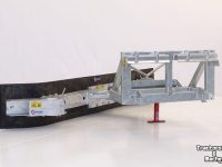 Rubber yard scraper Qmac 240 MECH SCHUIN+HOEK SCHAFFER BORD