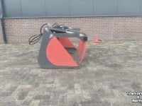 Wheelloader Weidemann Grondbak 1.60, Giant pelikaan bak, mestriek, euro aansluiting