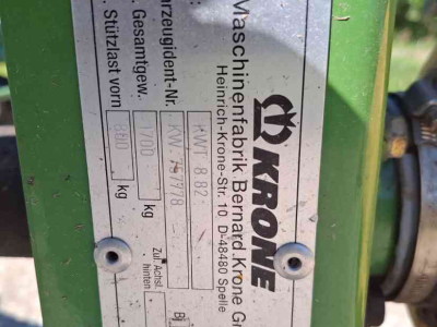Tedder Krone KWT 8.82