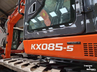 Mini-Excavator Kubota KX085-5 2P, midigraver, midikraan, BJ2026, 2 stuks, Nieuw!