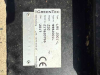 Tree sawing machine Greentec LRS 2001-L HXF 3300 Bomenzaag Bladzaag ZGA NIEUW