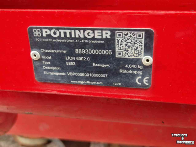 Rotary Harrow Pottinger Pöttinger Lion 6002 C