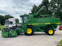 Combine John Deere CTS combine + Maaibord