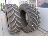 Wheels, Tyres, Rims & Dual spacers  540/65R38 Petlas TA-110 trekkerbanden achterbanden tractorbanden nieuw/gedemonteerd