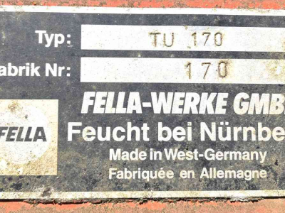 Silage block-cutter Fella fella TU 170