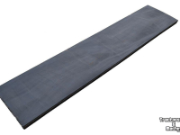 Rubber yard scraper Qmac RUBBERMAT 1.80 ZONDER STAAL