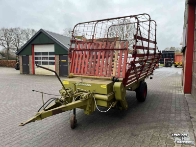 Self-loading wagon Bergmann Opraapwagen, ladewagen, weidebouwmachines
