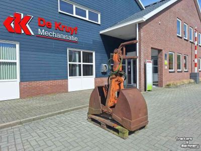 Clamshell buckets  Schalenknijper / grondknijper / knijpbak