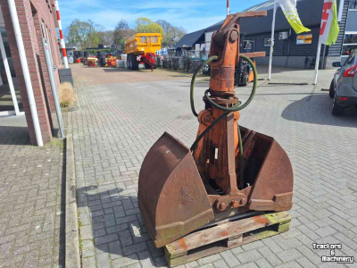 Clamshell buckets  Schalenknijper / grondknijper / knijpbak