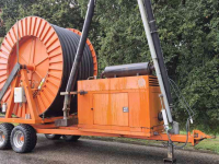 Irrigation hose reel AP MIDI 125/295 Regenhaspel met Motor en Pomp